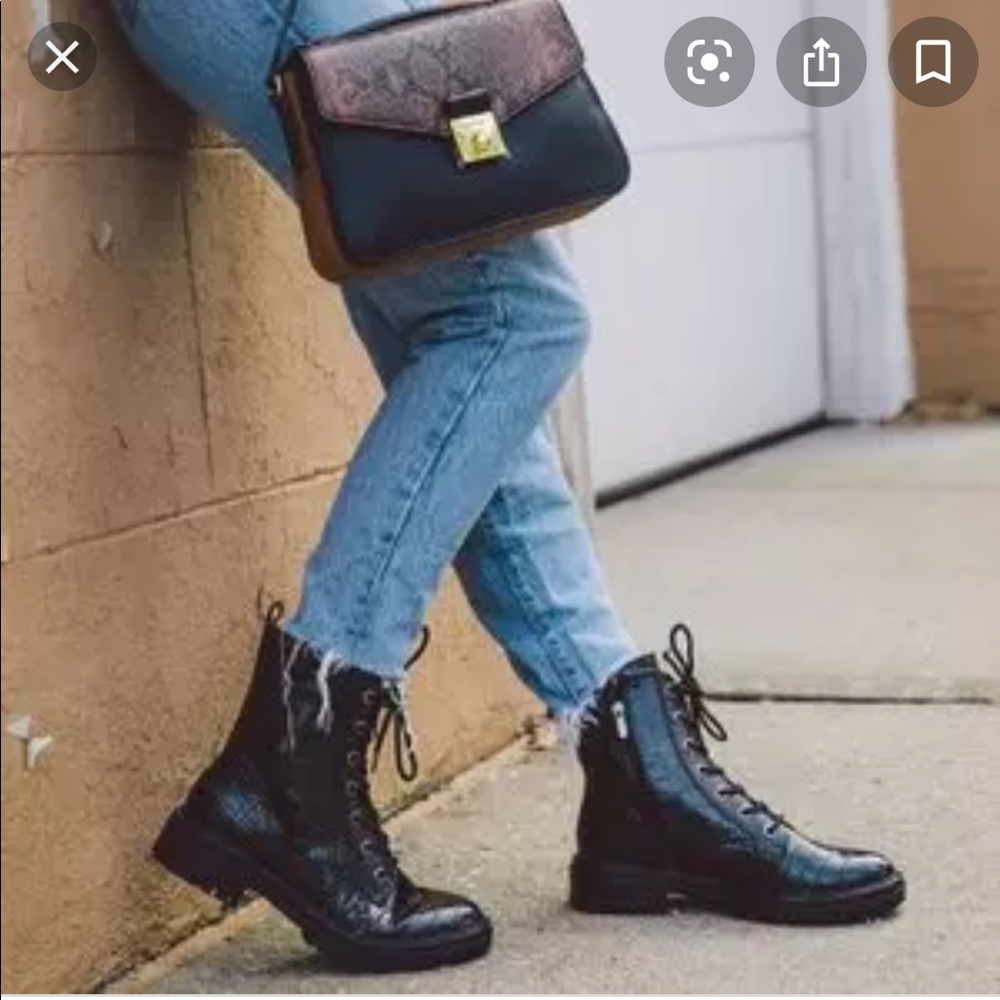 Nine West Silana combat boot - 7.5